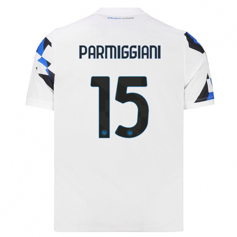 Danxen Damen Pietro Parmiggiani #15 Weiß Rot Blau Auswärtstrikot Trikot 2026/27 T-Shirt