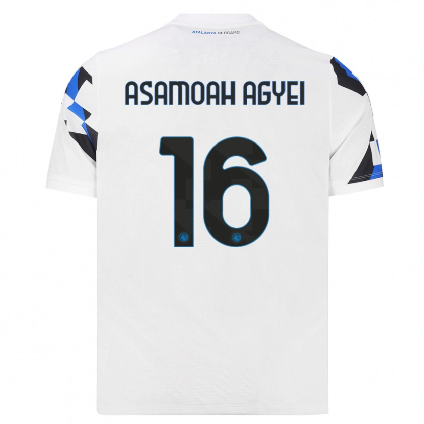 Danxen Damen Yaw Asamoah Agyei #16 Weiß Rot Blau Auswärtstrikot Trikot 2026/27 T-Shirt