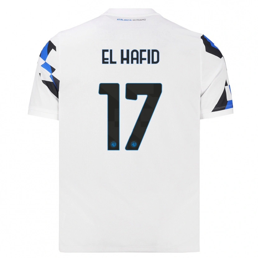 Danxen Damen Badr El Hafid #17 Weiß Rot Blau Auswärtstrikot Trikot 2026/27 T-Shirt