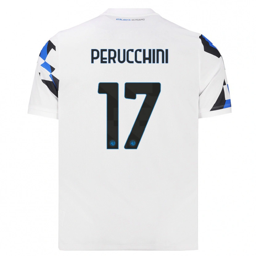 Danxen Damen Simone Perucchini #17 Weiß Rot Blau Auswärtstrikot Trikot 2026/27 T-Shirt