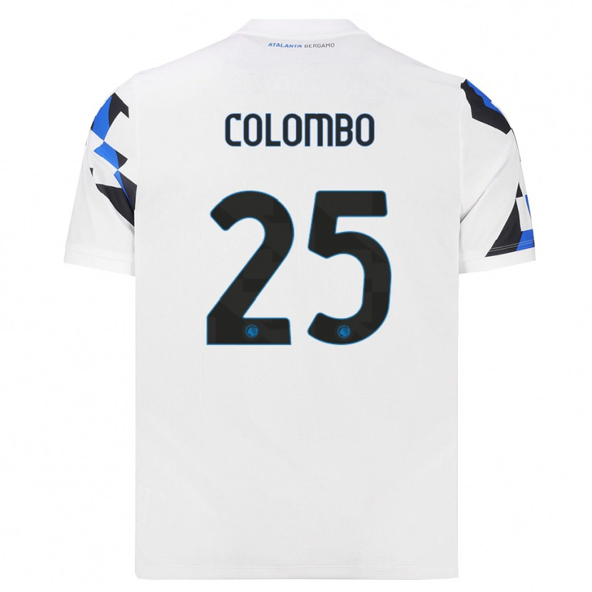 Danxen Damen Matteo Colombo #25 Weiß Rot Blau Auswärtstrikot Trikot 2026/27 T-Shirt