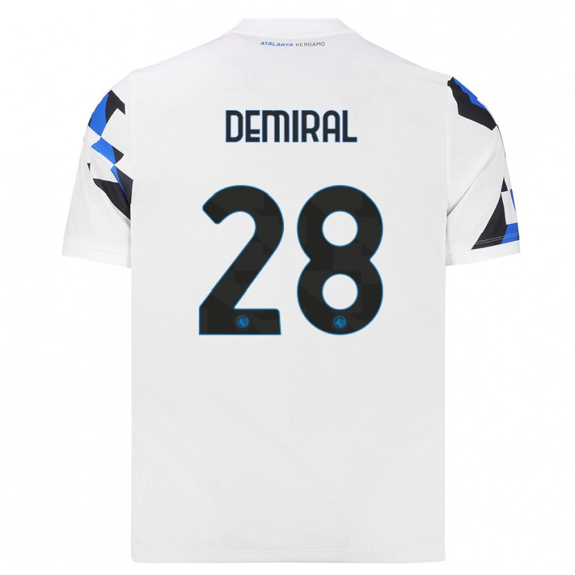 Danxen Damen Merih Demiral #28 Weiß Rot Blau Auswärtstrikot Trikot 2026/27 T-Shirt