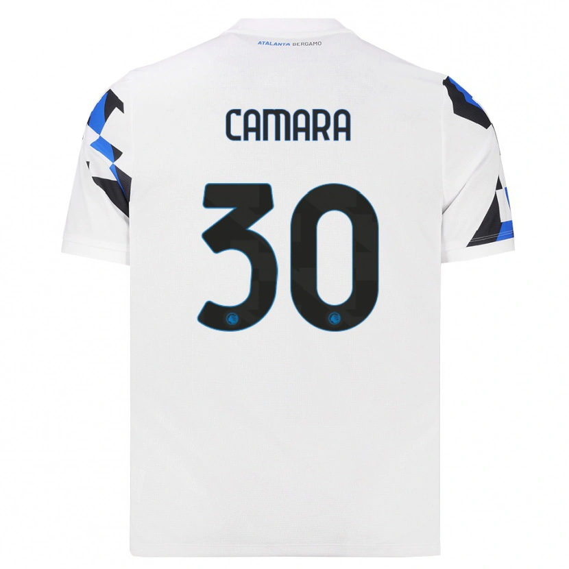 Danxen Damen Henry Camara #30 Weiß Rot Blau Auswärtstrikot Trikot 2026/27 T-Shirt