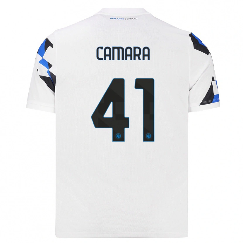 Danxen Damen Ibrahima Camara #41 Weiß Rot Blau Auswärtstrikot Trikot 2026/27 T-Shirt