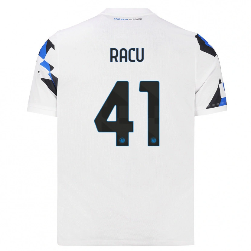 Danxen Damen Andrei Racu #41 Weiß Rot Blau Auswärtstrikot Trikot 2026/27 T-Shirt