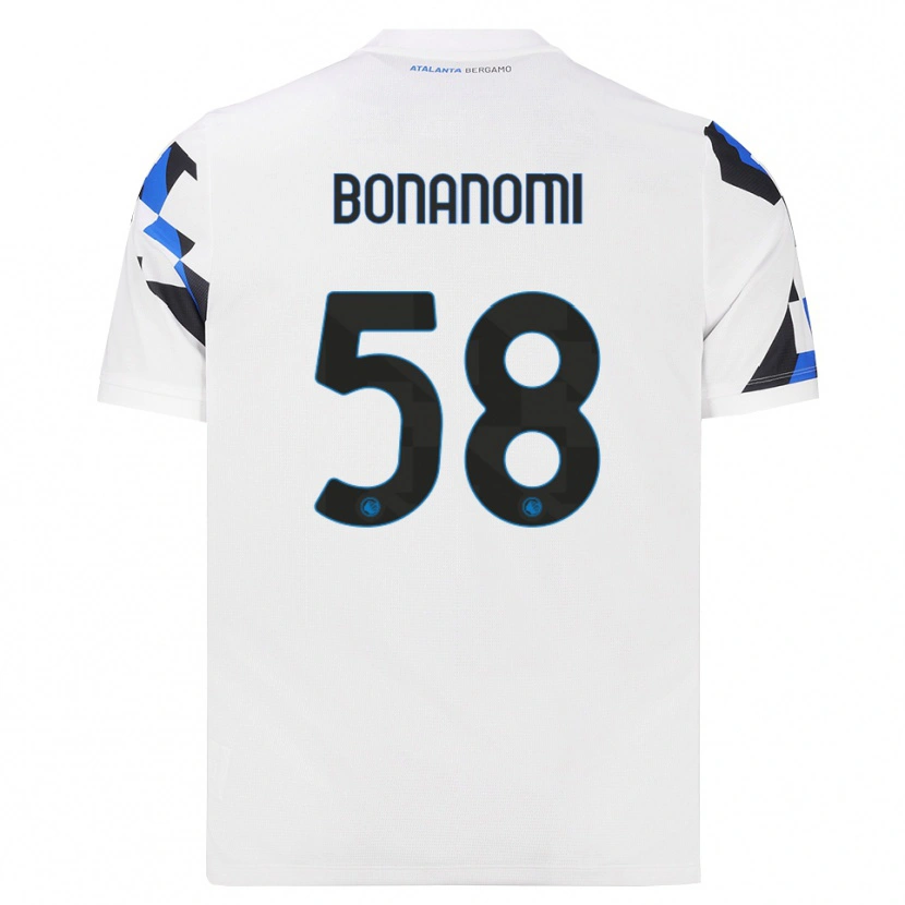 Danxen Damen Andrea Bonanomi #58 Weiß Rot Blau Auswärtstrikot Trikot 2026/27 T-Shirt