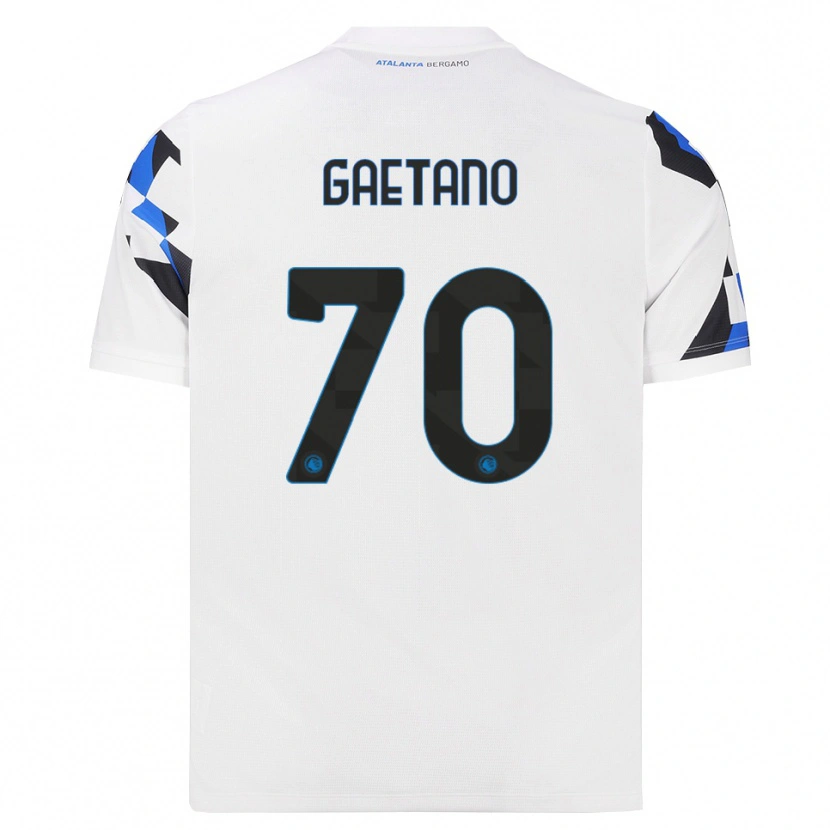 Danxen Damen Gianluca Gaetano #70 Weiß Rot Blau Auswärtstrikot Trikot 2026/27 T-Shirt