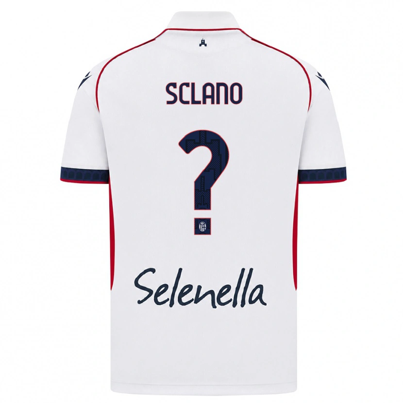 Danxen Damen Saymon Sclano #0 Weiß Rot Königsblau Auswärtstrikot Trikot 2026/27 T-Shirt