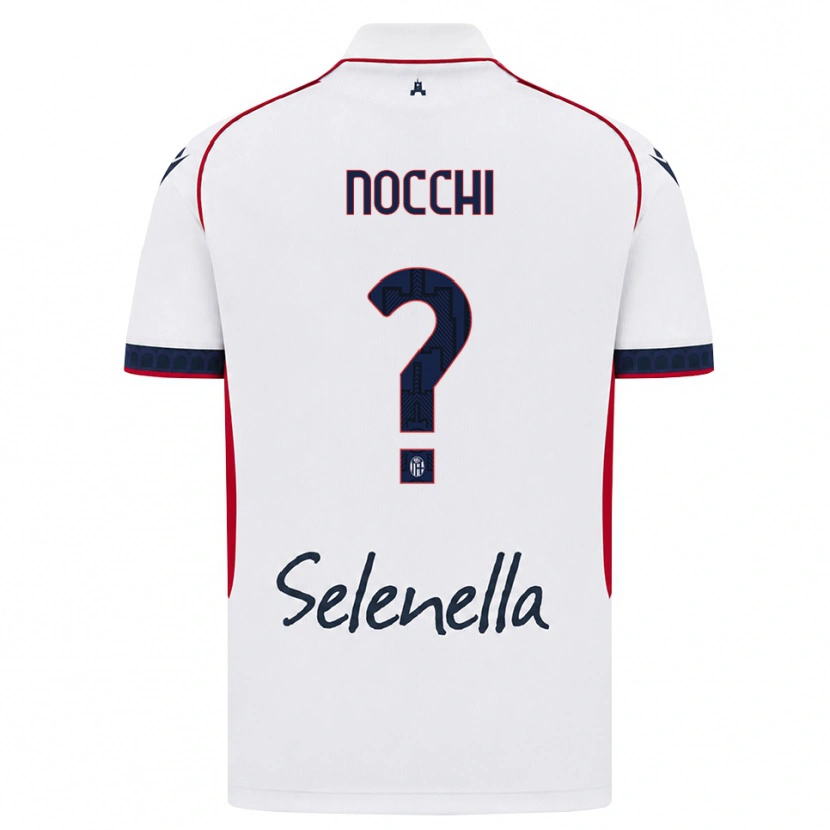 Danxen Damen Isotta Nocchi #0 Weiß Rot Königsblau Auswärtstrikot Trikot 2026/27 T-Shirt
