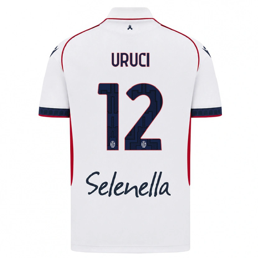 Danxen Damen Klejton Uruci #12 Weiß Rot Königsblau Auswärtstrikot Trikot 2026/27 T-Shirt
