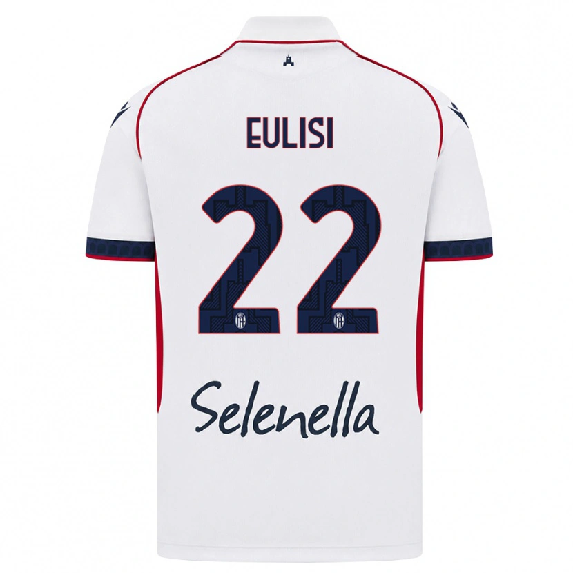 Danxen Damen Gabriele Eulisi #22 Weiß Rot Königsblau Auswärtstrikot Trikot 2026/27 T-Shirt