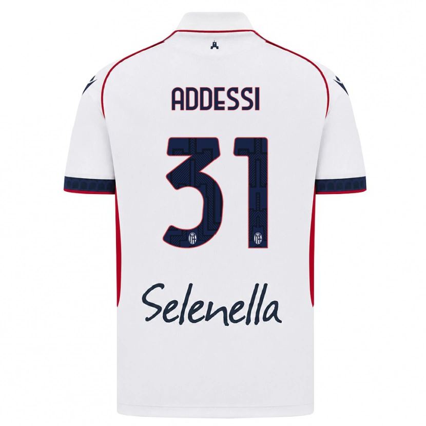 Danxen Damen Simone Addessi #31 Weiß Rot Königsblau Auswärtstrikot Trikot 2026/27 T-Shirt