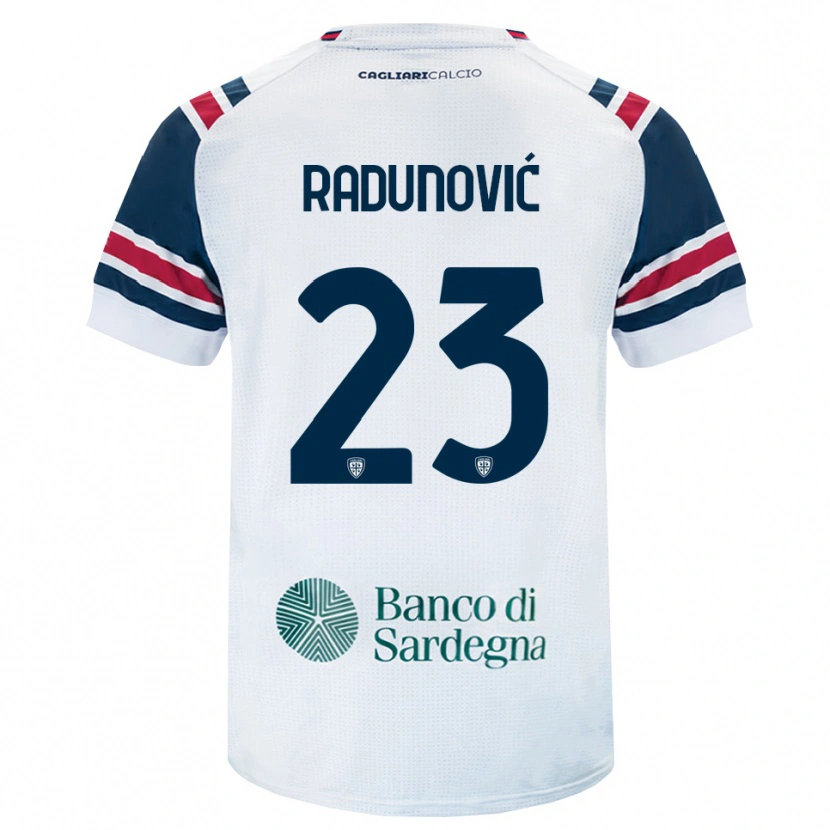 Danxen Damen Boris Radunović #23 Weiß Rot Grün Auswärtstrikot Trikot 2026/27 T-Shirt