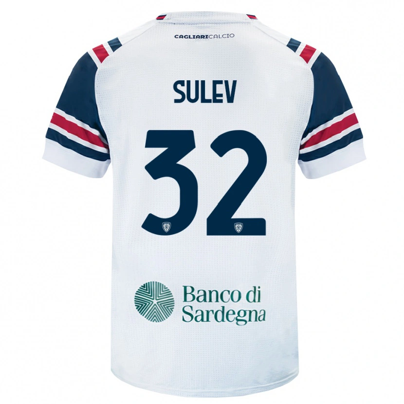 Danxen Damen Ivan Sulev #32 Weiß Rot Grün Auswärtstrikot Trikot 2026/27 T-Shirt