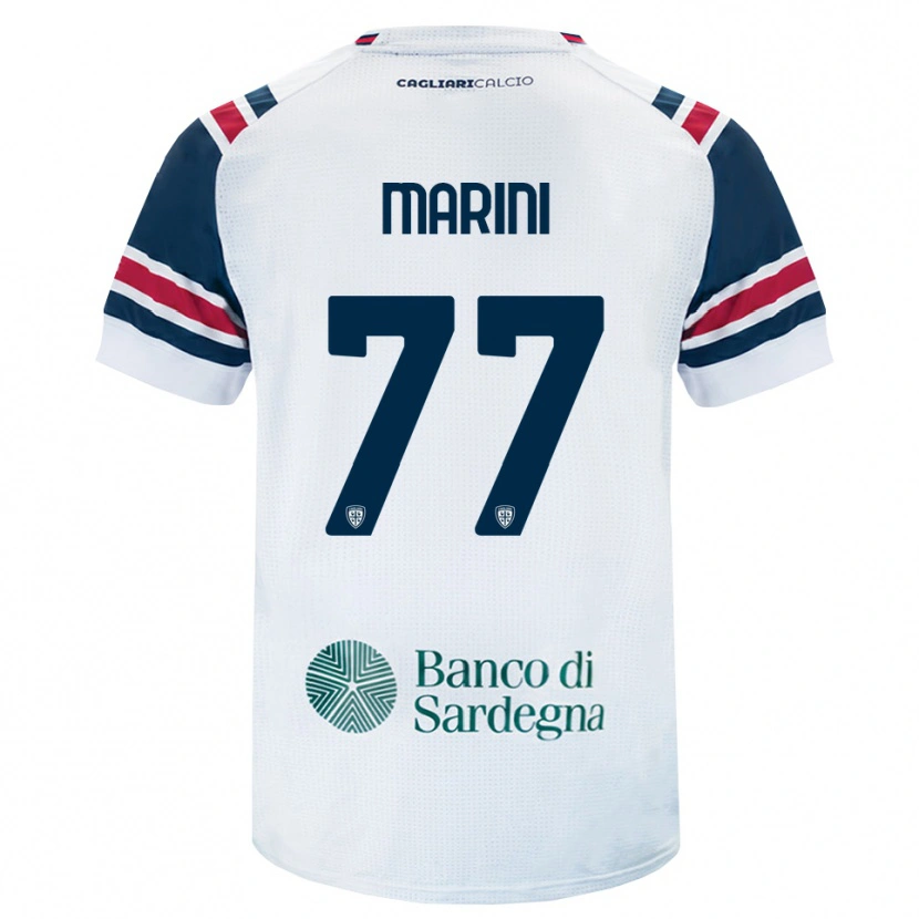 Danxen Damen Matteo Marini #77 Weiß Rot Grün Auswärtstrikot Trikot 2026/27 T-Shirt