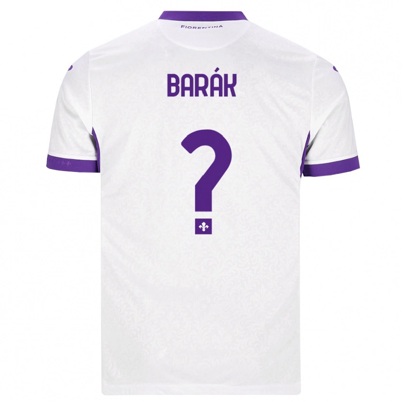 Danxen Damen Antonín Barák #0 Weiß Lila Auswärtstrikot Trikot 2026/27 T-Shirt