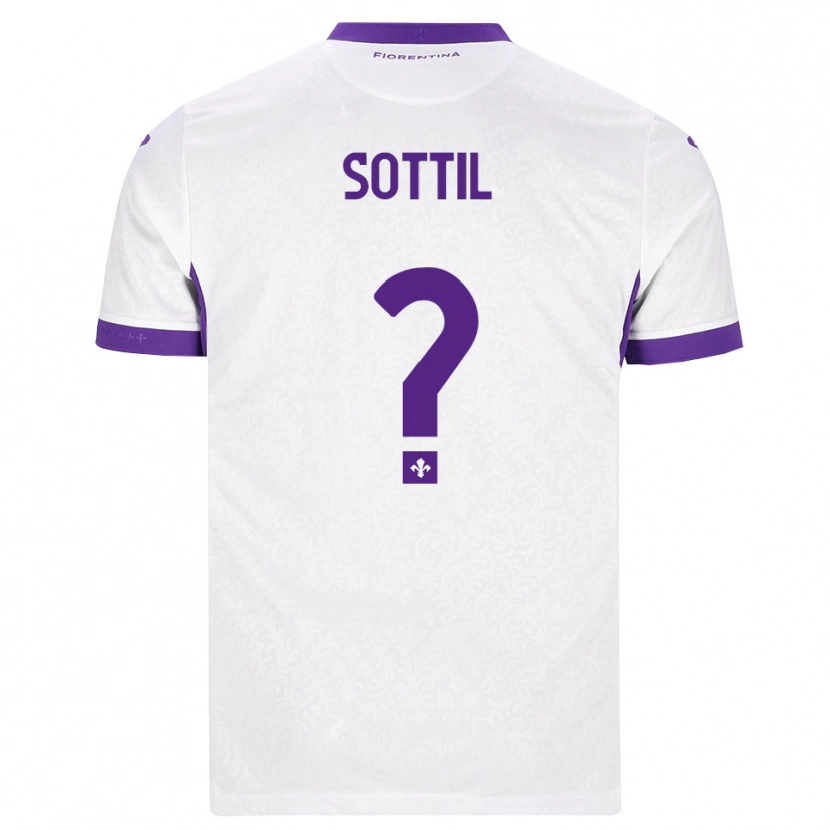 Danxen Damen Riccardo Sottil #0 Weiß Lila Auswärtstrikot Trikot 2026/27 T-Shirt