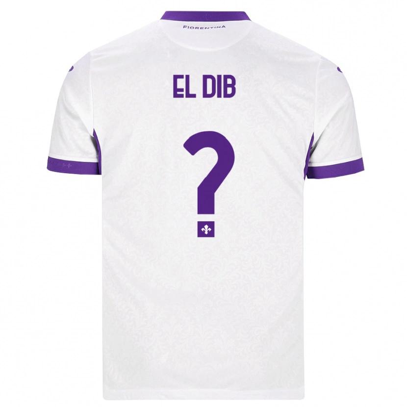 Danxen Damen Karim El Dib #0 Weiß Lila Auswärtstrikot Trikot 2026/27 T-Shirt