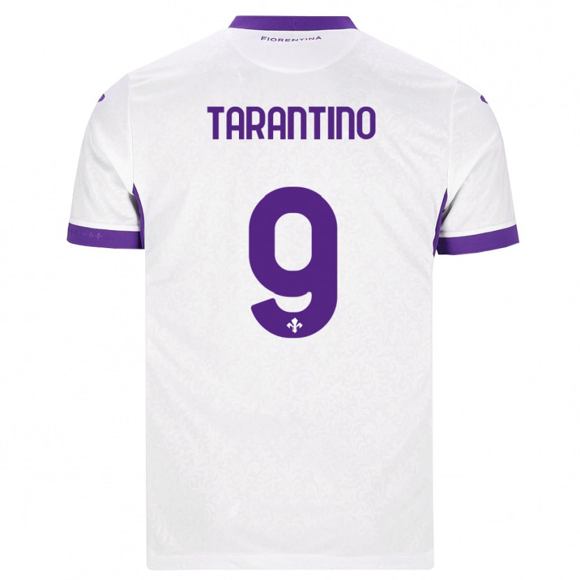 Danxen Damen Jacopo Tarantino #9 Weiß Lila Auswärtstrikot Trikot 2026/27 T-Shirt