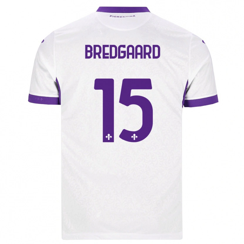 Danxen Damen Sofie Bredgaard #15 Weiß Lila Auswärtstrikot Trikot 2026/27 T-Shirt