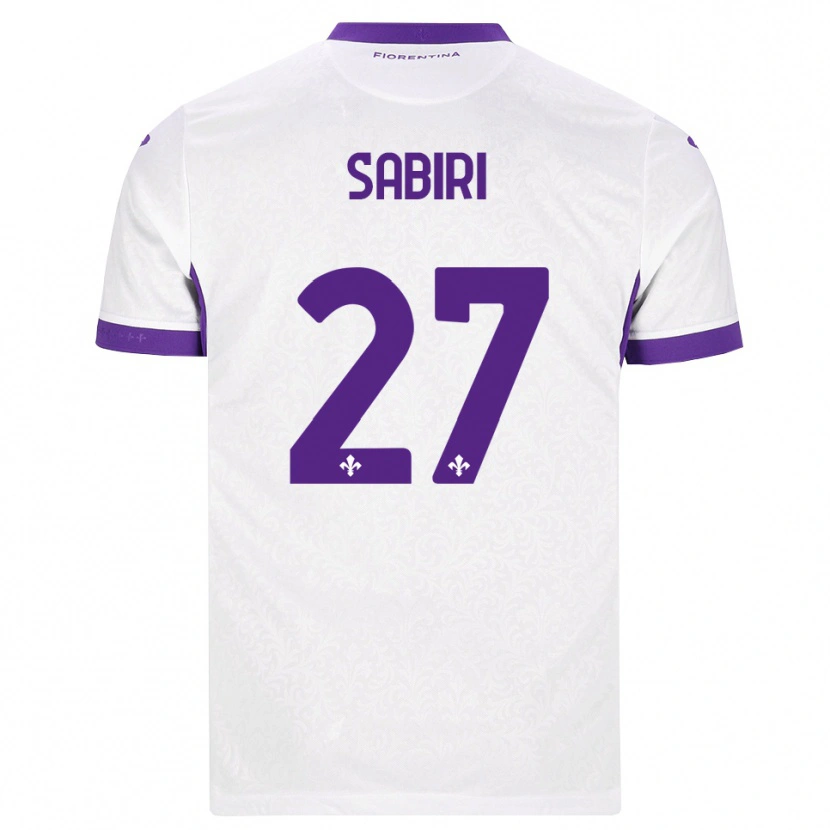 Danxen Damen Abdelhamid Sabiri #27 Weiß Lila Auswärtstrikot Trikot 2026/27 T-Shirt