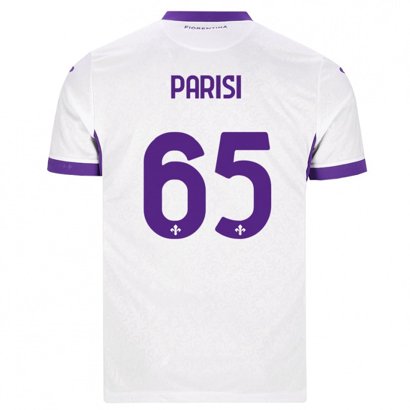Danxen Damen Fabiano Parisi #65 Weiß Lila Auswärtstrikot Trikot 2026/27 T-Shirt