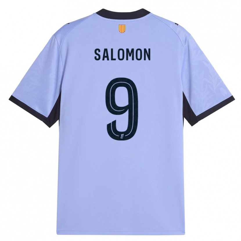 Danxen Damen Maeva Salomon #9 Lavendelschwarz Ausweichtrikot Trikot 2026/27 T-Shirt