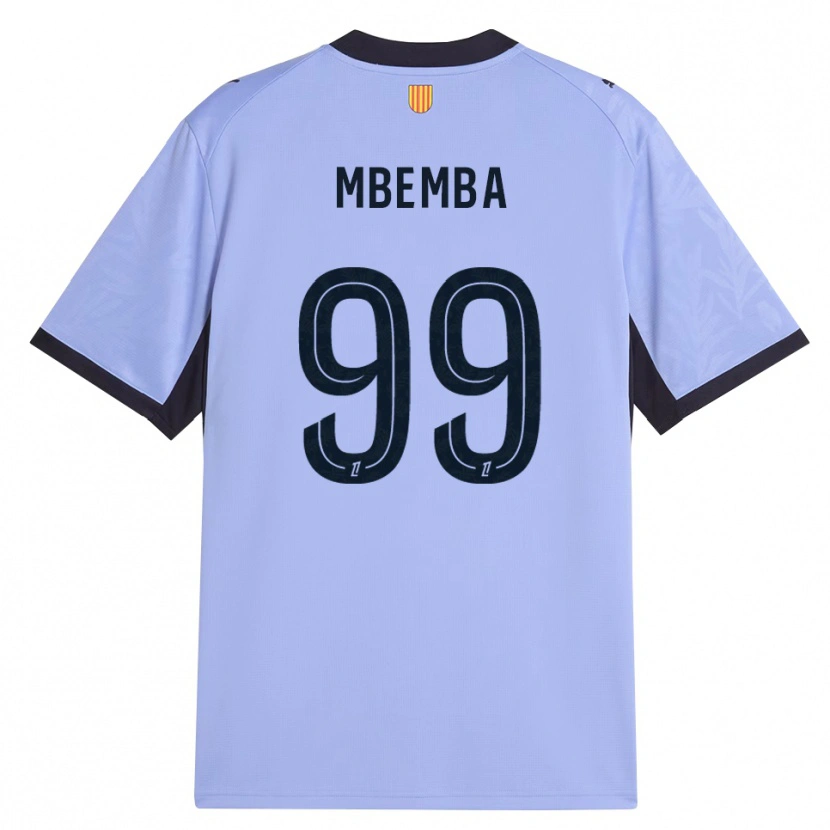Danxen Damen Chancel Mbemba #99 Lavendelschwarz Ausweichtrikot Trikot 2026/27 T-Shirt