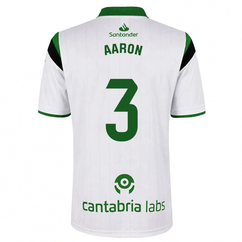 Danxen Damen Aarón Martín #3 Weißgrün Schwarz Heimtrikot Trikot 2026/27 T-Shirt