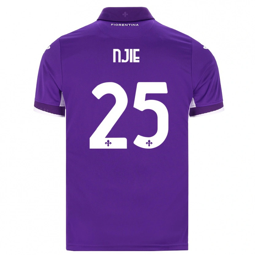 Danxen Damen Alieu Njie #25 Lila Weiß Pink Heimtrikot Trikot 2026/27 T-Shirt