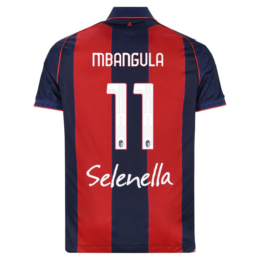 Danxen Damen Samuel Mbangula #11 Königsblau Rot Weiß Heimtrikot Trikot 2026/27 T-Shirt