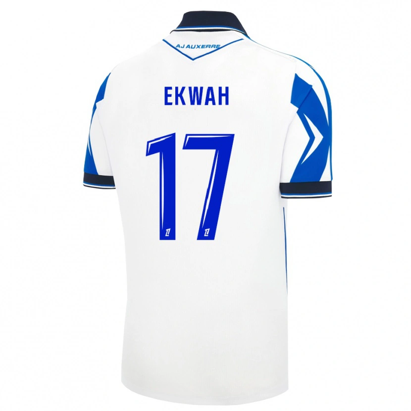 Danxen Damen Pierre Ekwah #17 Schwarz Weiß Blau Heimtrikot Trikot 2026/27 T-Shirt