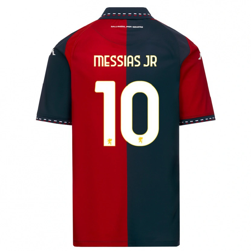 Danxen Kinder Junior Messias #10 Rot Schwarz Weiß Heimtrikot Trikot 2026/27 T-Shirt