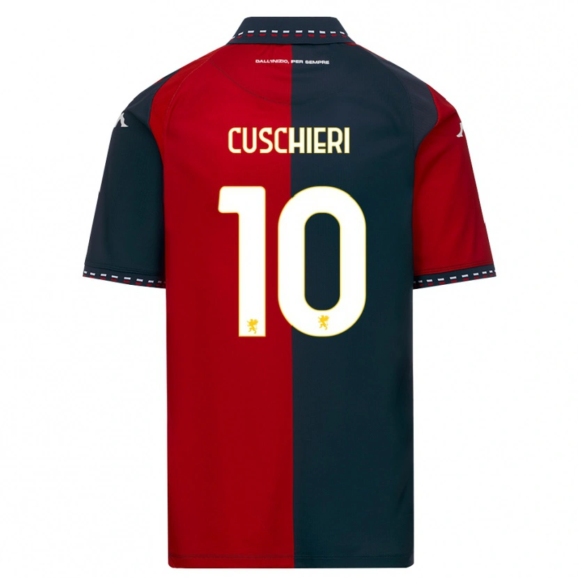 Danxen Kinder Rachel Cuschieri #10 Rot Schwarz Weiß Heimtrikot Trikot 2026/27 T-Shirt