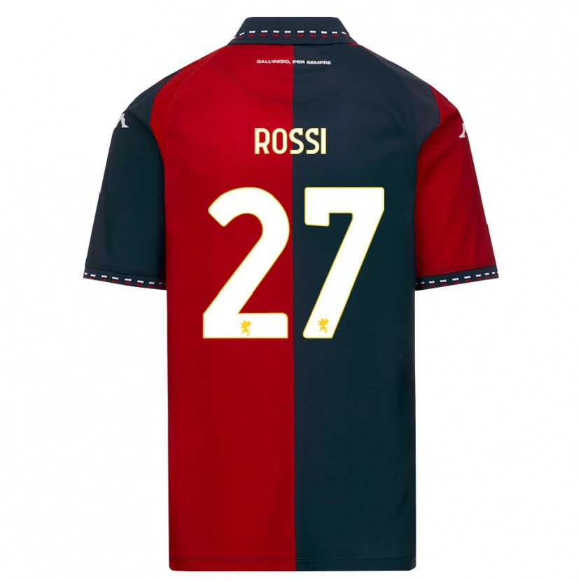 Danxen Kinder Lucrezia Rossi #27 Rot Schwarz Weiß Heimtrikot Trikot 2026/27 T-Shirt