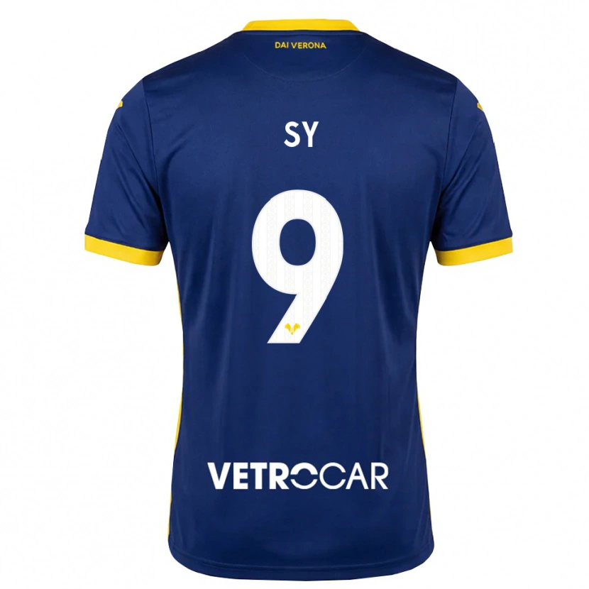 Danxen Kinder Samba Sy #9 Königsblau Gelb Weiß Heimtrikot Trikot 2026/27 T-Shirt