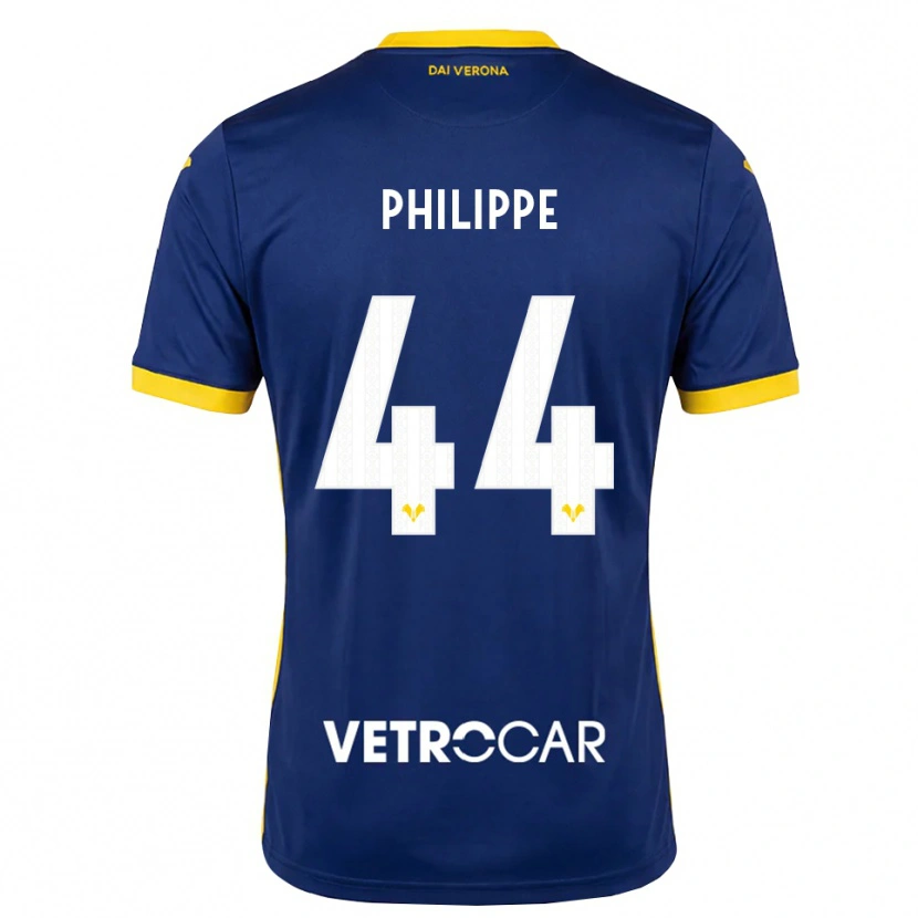 Danxen Kinder Mathis Philippe #44 Königsblau Gelb Weiß Heimtrikot Trikot 2026/27 T-Shirt