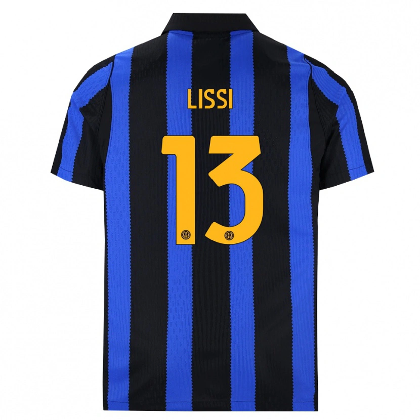 Danxen Kinder Thomas Lissi #13 Schwarz Blau Gelb Heimtrikot Trikot 2026/27 T-Shirt