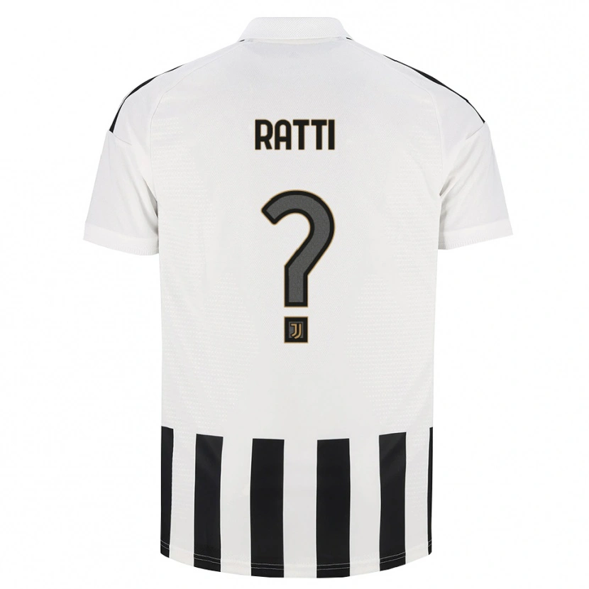 Danxen Kinder Leonardo Ratti #0 Schwarz Weiß Braun Heimtrikot Trikot 2026/27 T-Shirt