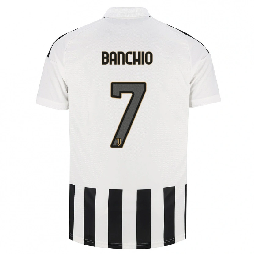 Danxen Kinder Gianluca Banchio #7 Schwarz Weiß Braun Heimtrikot Trikot 2026/27 T-Shirt