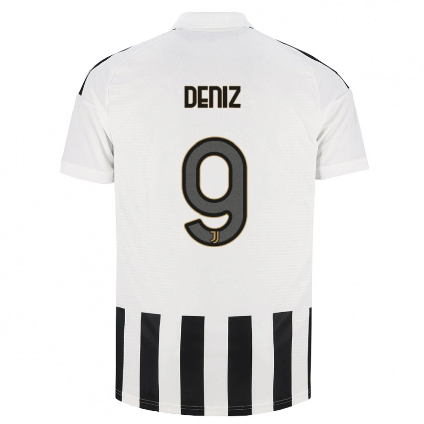 Danxen Kinder Esad Deniz #9 Schwarz Weiß Braun Heimtrikot Trikot 2026/27 T-Shirt