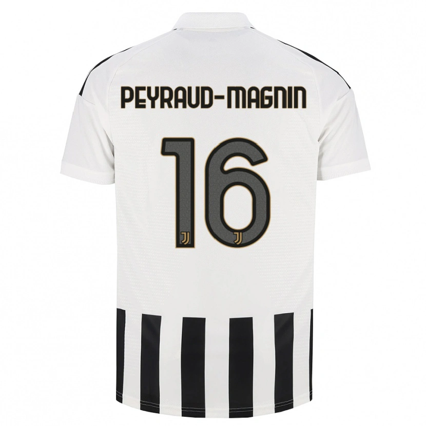Danxen Kinder Pauline Peyraud-Magnin #16 Schwarz Weiß Braun Heimtrikot Trikot 2026/27 T-Shirt