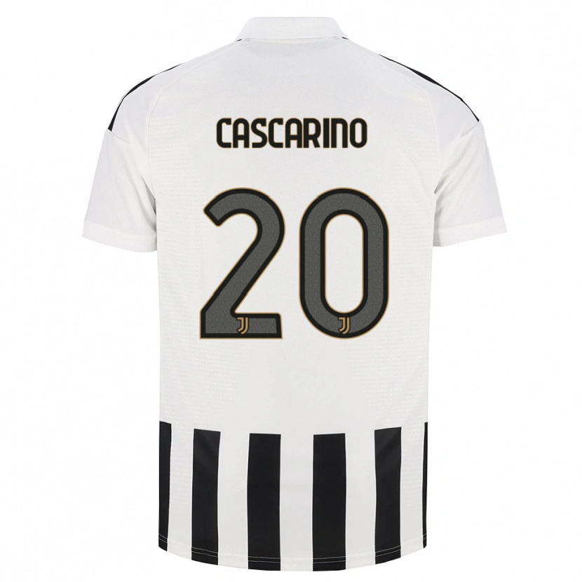 Danxen Kinder Estelle Cascarino #20 Schwarz Weiß Braun Heimtrikot Trikot 2026/27 T-Shirt