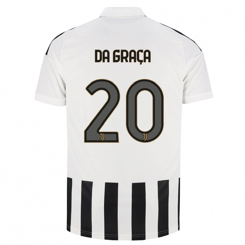 Danxen Kinder Cosimo Da Graça #20 Schwarz Weiß Braun Heimtrikot Trikot 2026/27 T-Shirt