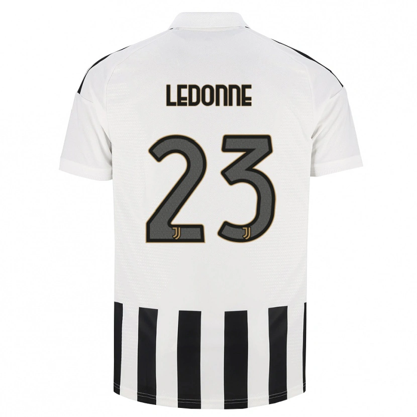 Danxen Kinder Nicolo Ledonne #23 Schwarz Weiß Braun Heimtrikot Trikot 2026/27 T-Shirt