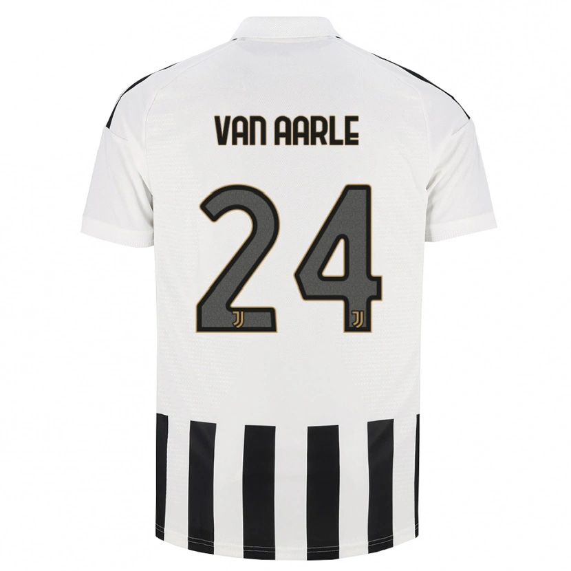 Danxen Kinder Shane Van Aarle #24 Schwarz Weiß Braun Heimtrikot Trikot 2026/27 T-Shirt