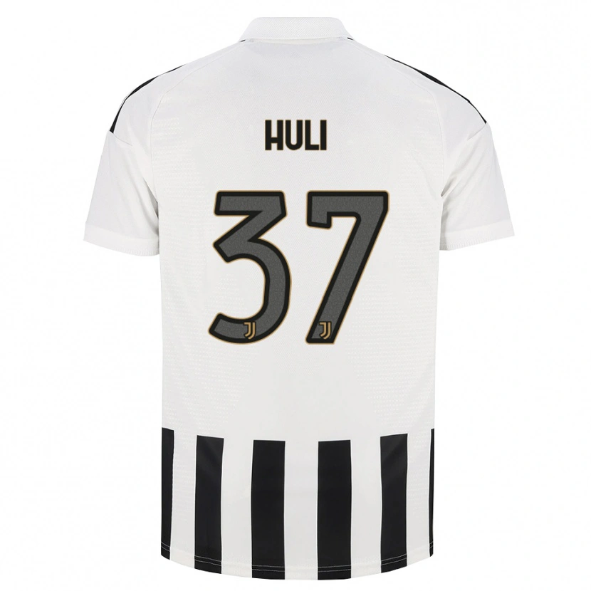 Danxen Kinder Raffaele Huli #37 Schwarz Weiß Braun Heimtrikot Trikot 2026/27 T-Shirt