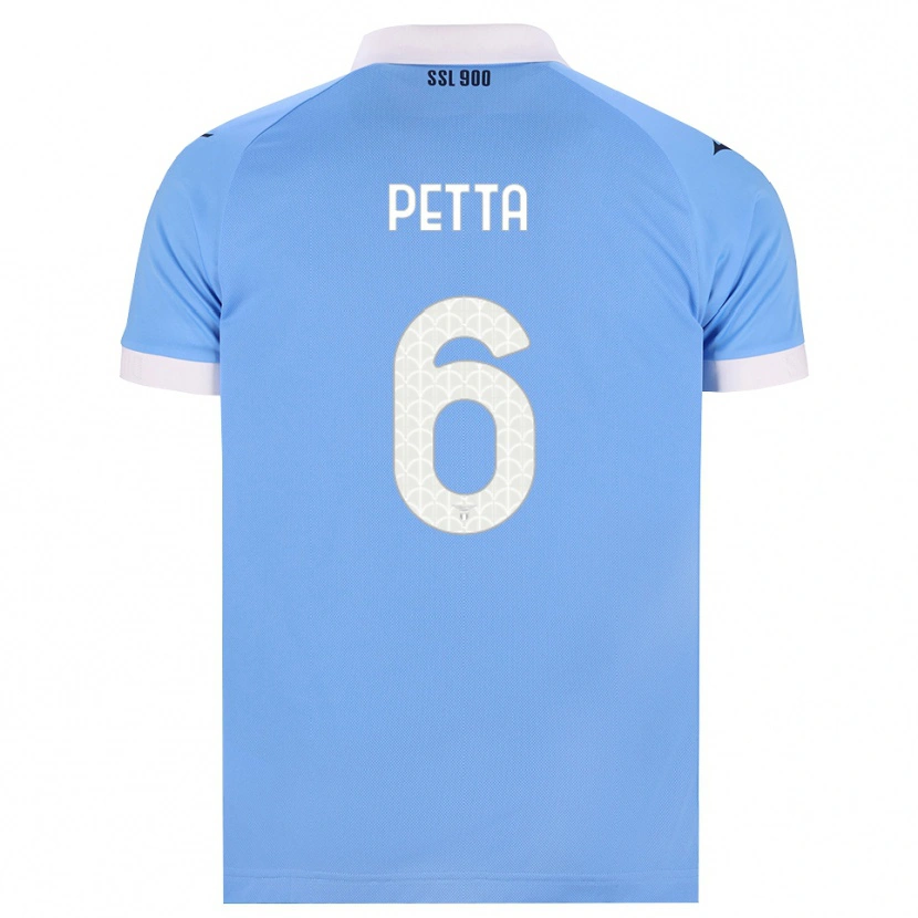 Danxen Kinder Andrea Petta #6 Hellblau Schwarz Weiß Heimtrikot Trikot 2026/27 T-Shirt