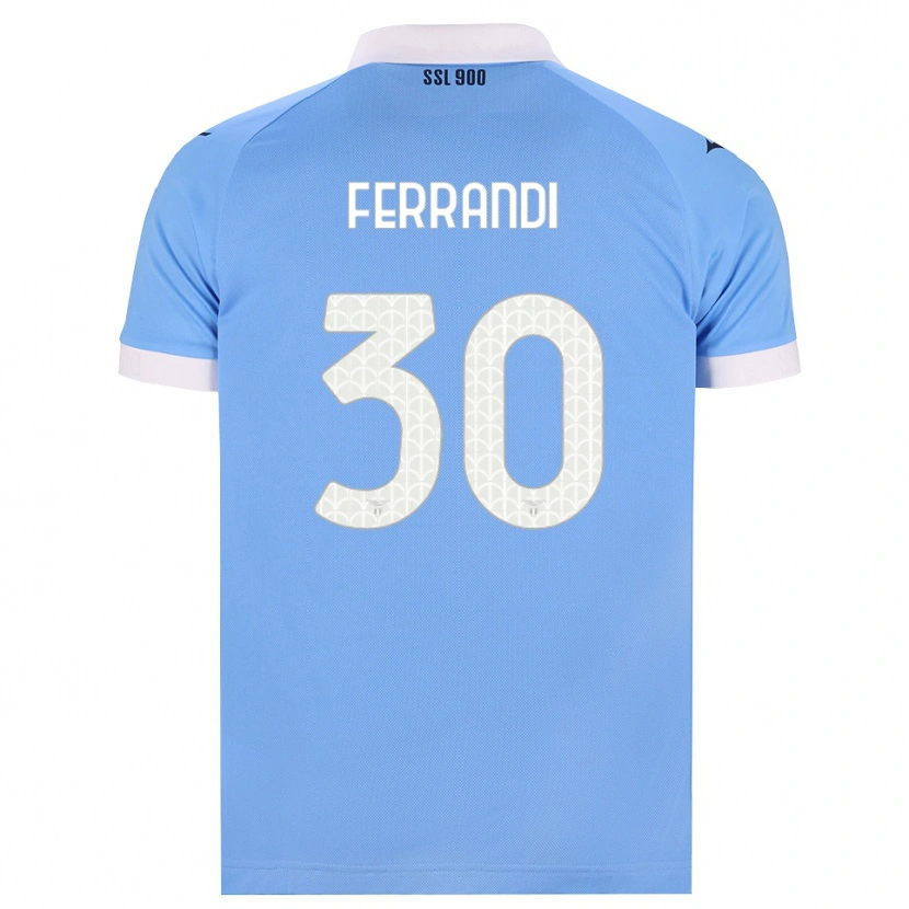 Danxen Kinder Giulia Ferrandi #30 Hellblau Schwarz Weiß Heimtrikot Trikot 2026/27 T-Shirt