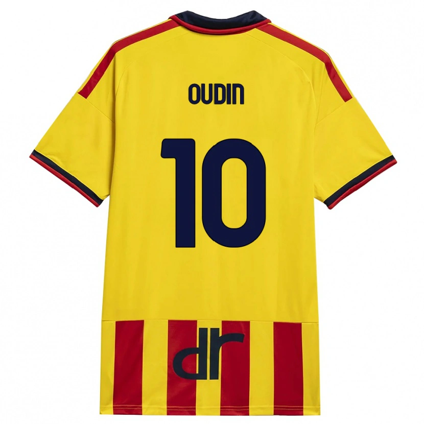 Danxen Kinder Rémi Oudin #10 Gelb Rot Heimtrikot Trikot 2026/27 T-Shirt